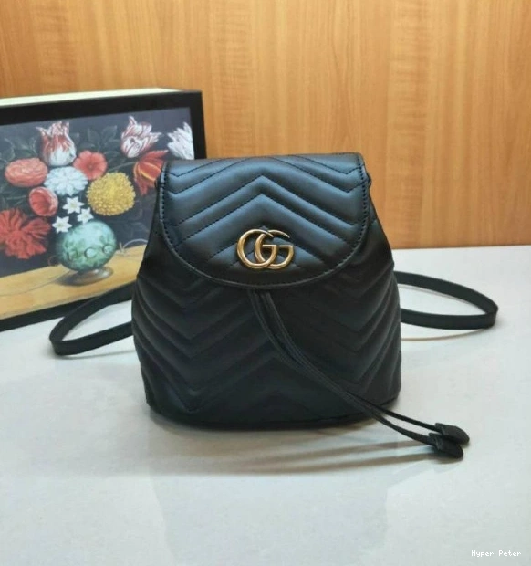 Hyper Peter Gucci 528129 matelassé Marmont GG backpack 0811